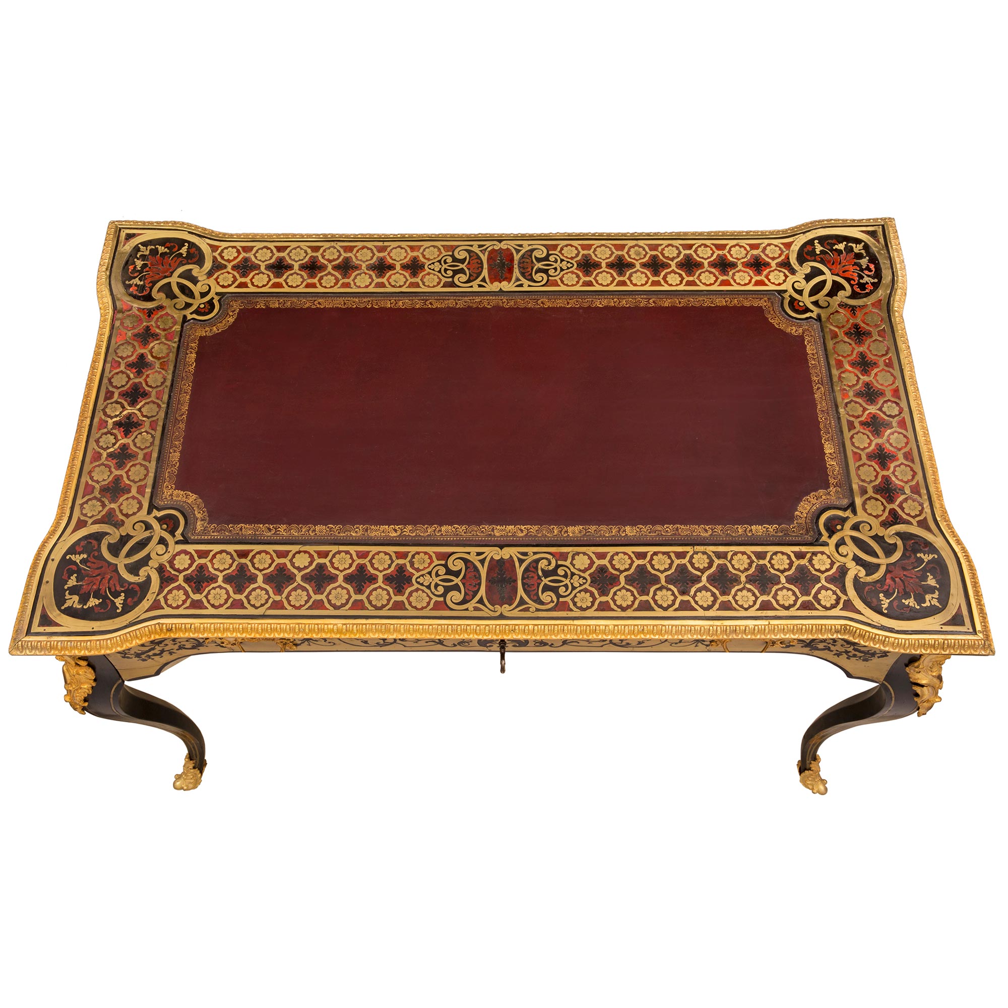 Reproduction of the king's Louis XV desk at Versailles - louis XV furniture