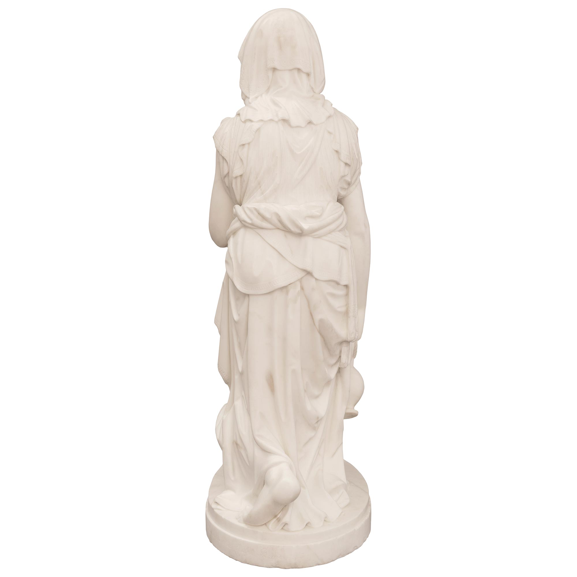 Antique Monumental Italian Renaissance Carrara Marble Statue/Bust of J –  BLOOMSBURY FINE ART & ANTIQUES